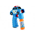 Bublinovač v tvare policajného auta - modrý